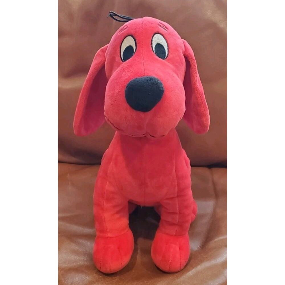 13 Inch Kohl's Cares Clifford The Big Red Dog Stuffed Plush Embroidered Eyes